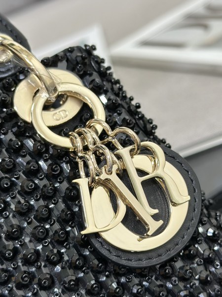  Handbags Lady Dior S0856 size:12*10.5*5 cm