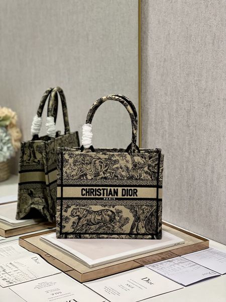  Handbags Dior mini Book Tote 8002 size:26.5*21*14 cm