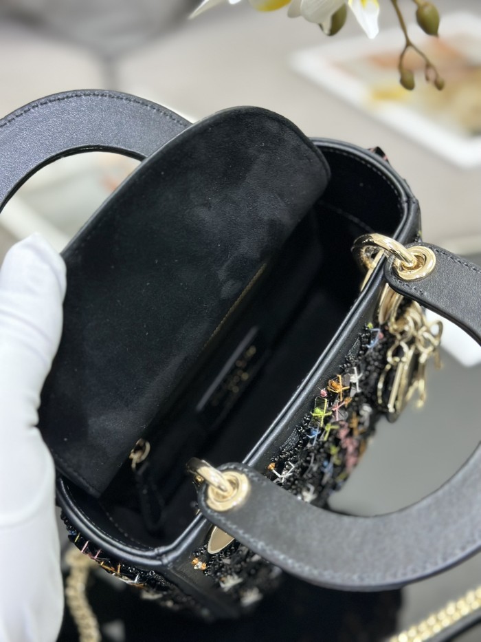  Handbags Lady Dior M0505 size:20*16.5*8 cm