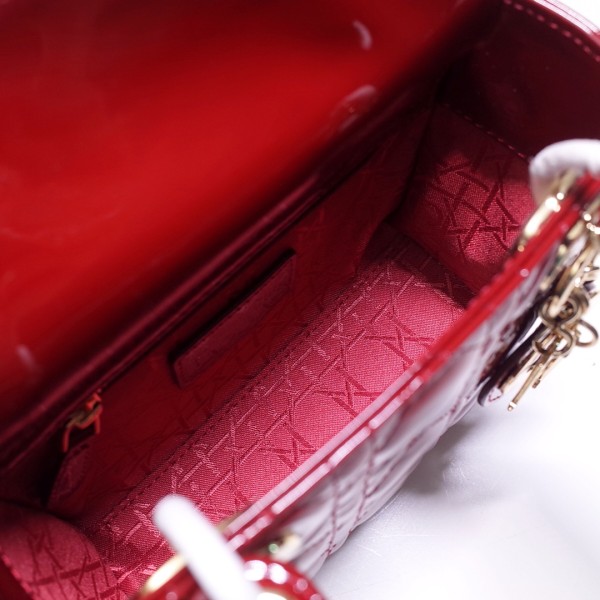  Handbags Dior Mini lady classic 44531 size:17 cm