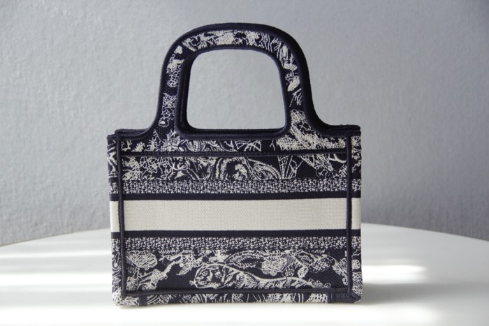  Handbags Dior Book mini Tote 8001 size:22.5*24*8 cm