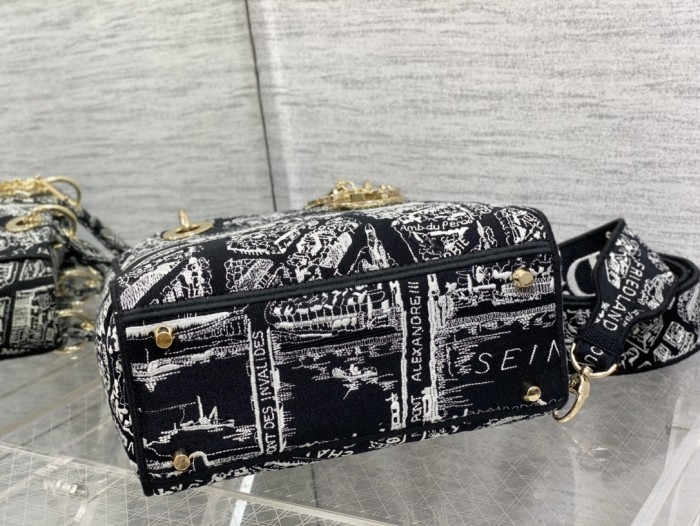  Handbags Lady Dior 6605 size：24*11*20 cm