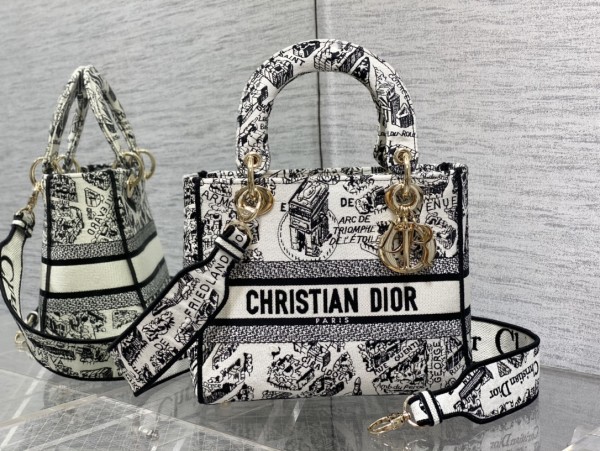  Handbags Lady Dior 6605 size：24*11*20 cm