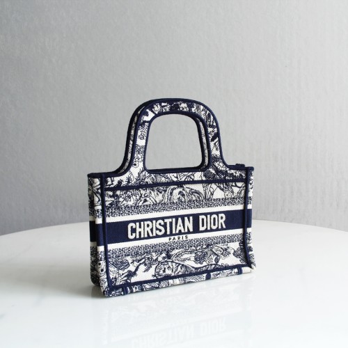  Handbags Dior Book mini Tote 8001 size:22.5*24*8 cm