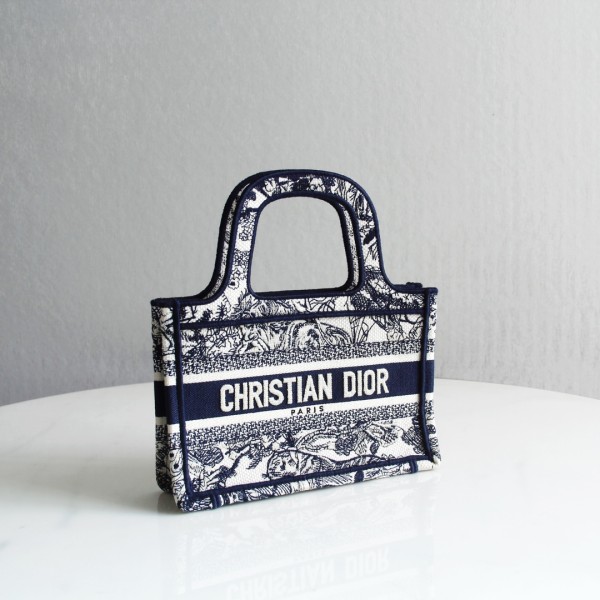  Handbags Dior Book mini Tote 8001 size:22.5*24*8 cm