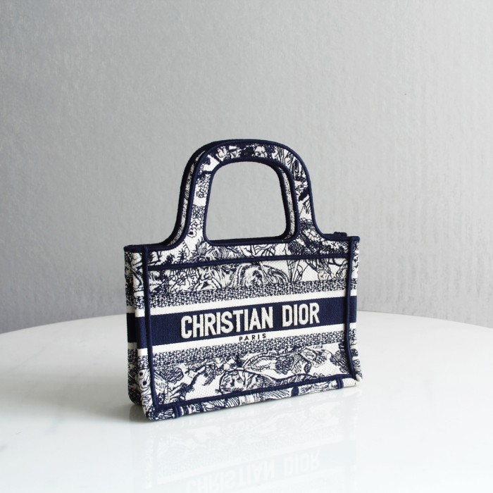  Handbags Dior Book mini Tote 8001 size:22.5*24*8 cm