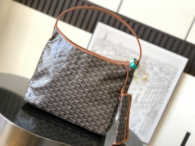  Handbags Goyard Bohème Hobo 020223 size:27*15*42 cm