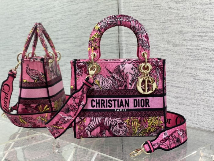  Handbags Lady Dior 6605 size：24 cm