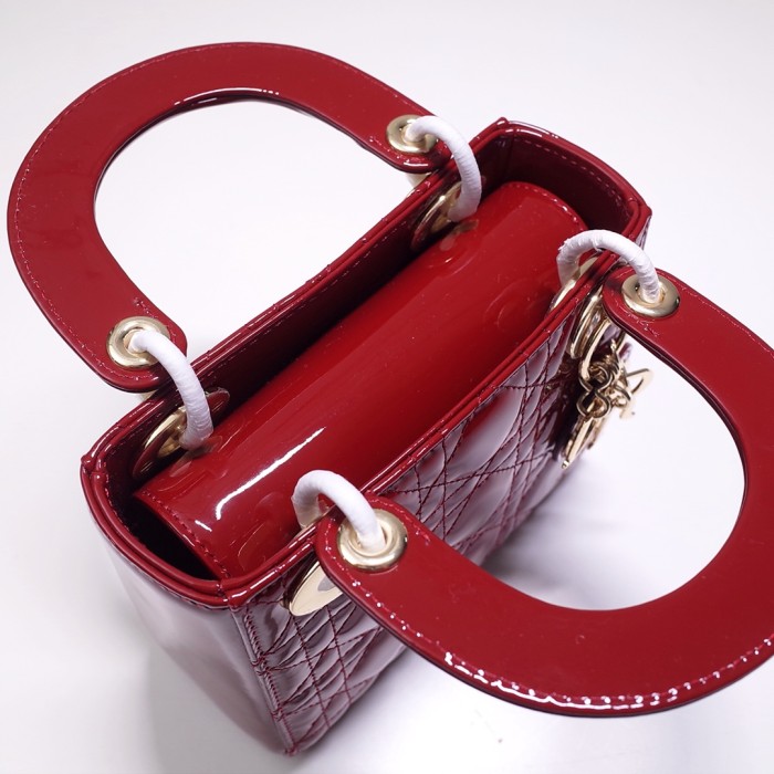  Handbags Dior Mini lady classic 44531 size:17 cm