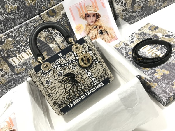 Handbags Lady Dior Mo565 size:24*20*11 cm