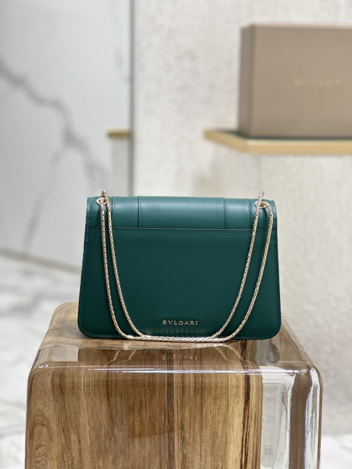  Handbags Bvlgari 29032 size:25*17*8 cm