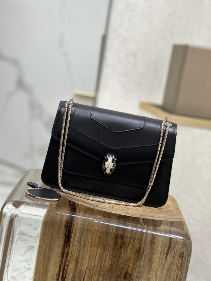  Handbags Bvlgari 29032 size:25*17*8 cm