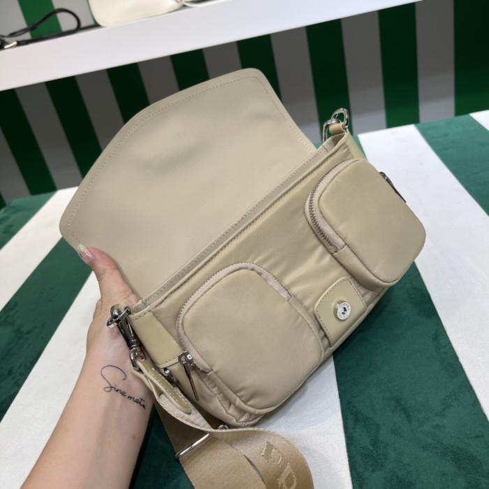  Handbags Prada 1BD295  size:22*7.5*14 cm