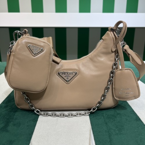  Handbags Prada 1BH240 size:22*12*6 cm