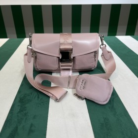  Handbags Prada 1BD295  size:22*7.5*14 cm
