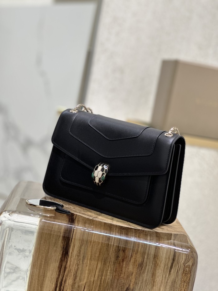  Handbags Bvlgari 29032 size:25*17*8 cm