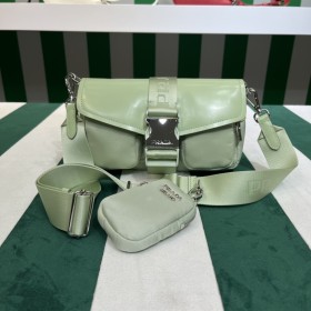  Handbags Prada 1BD295  size:22*7.5*14 cm