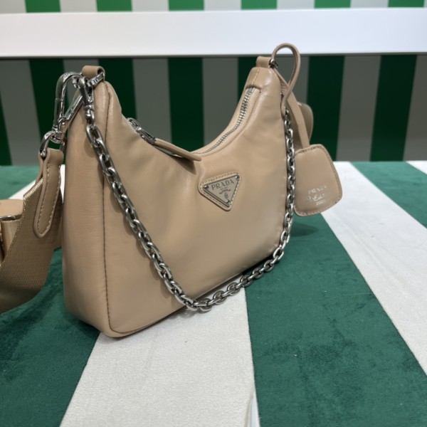  Handbags Prada 1BH240 size:22*12*6 cm