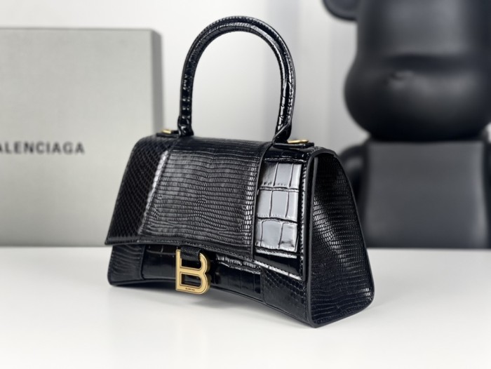 Handbags Balenciaga 𝗛𝗼𝘂𝗿𝗴𝗹𝗮𝘀𝘀 127 size:23x10x24 cm