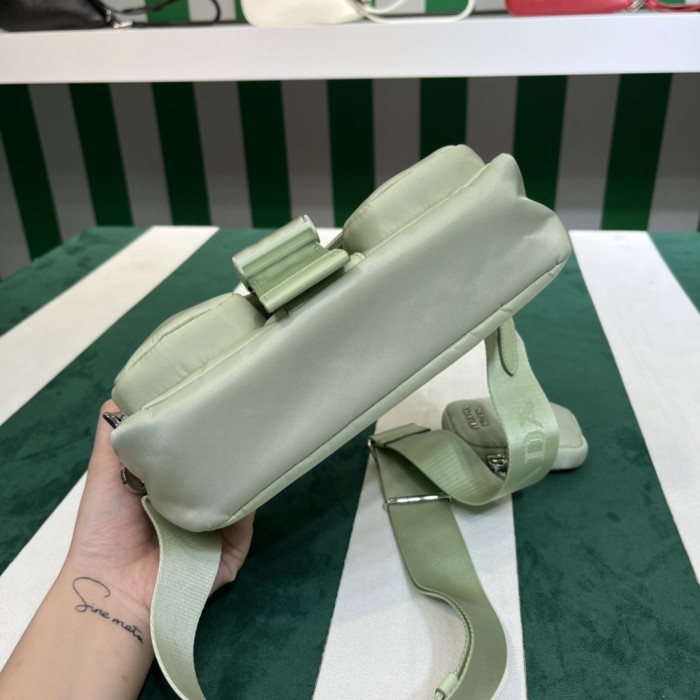  Handbags Prada 1BD295  size:22*7.5*14 cm