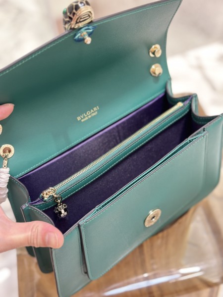  Handbags Bvlgari 29032 size:25*17*8 cm