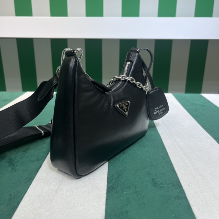  Handbags Prada 1BH240 size:22*12*6 cm