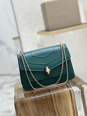  Handbags Bvlgari 29032 size:25*17*8 cm