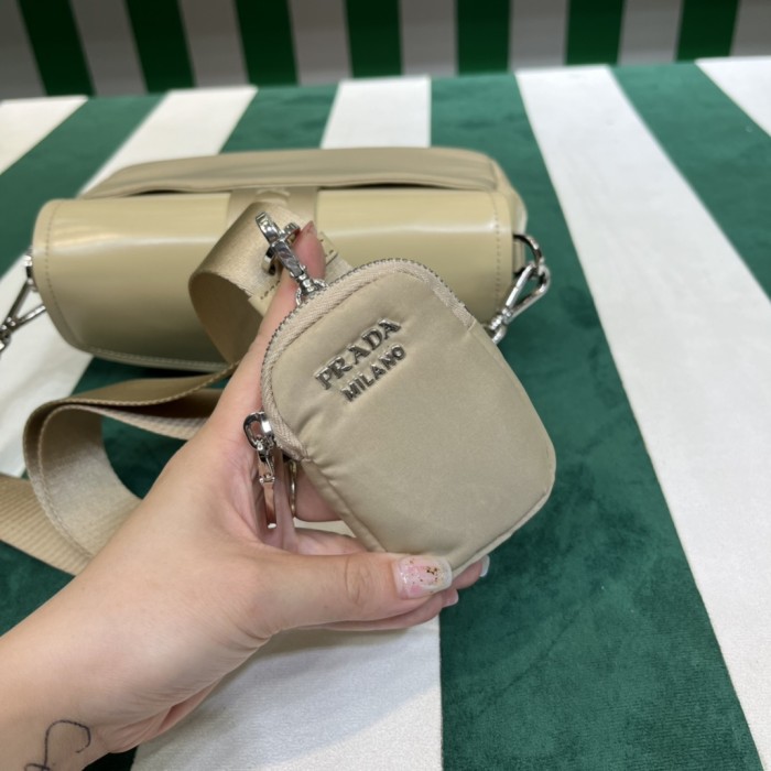  Handbags Prada 1BD295  size:22*7.5*14 cm