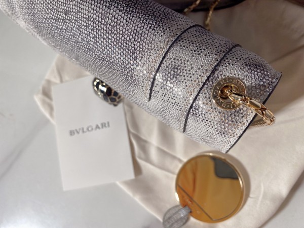  Handbags Bvlgari 381029880 size:22*13*5 cm