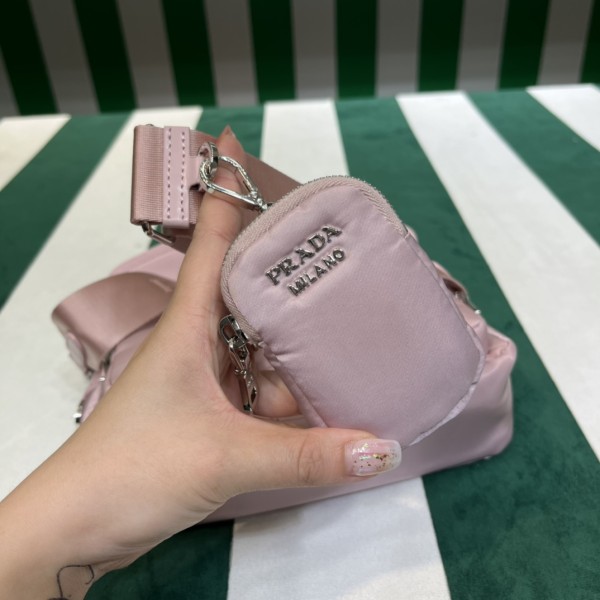  Handbags Prada 1BD295  size:22*7.5*14 cm