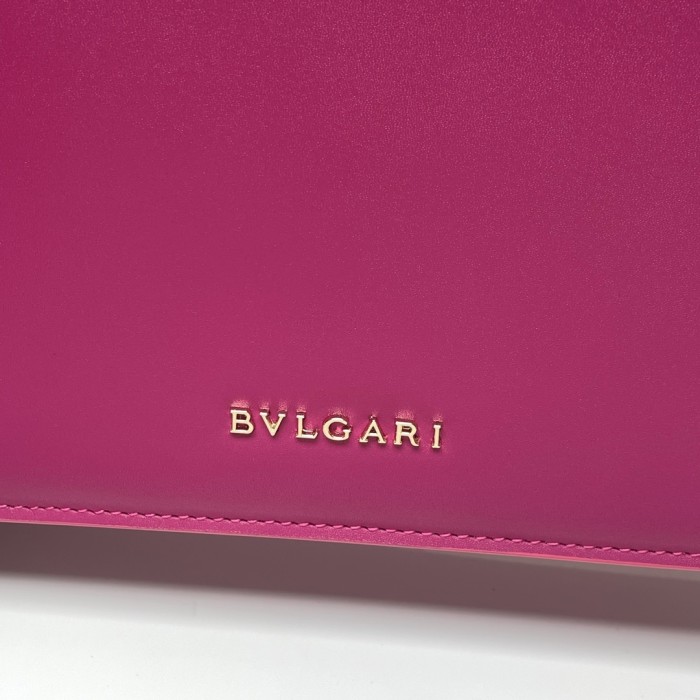  Handbags Bvlgari 292104 size:22*15*4.5 cm