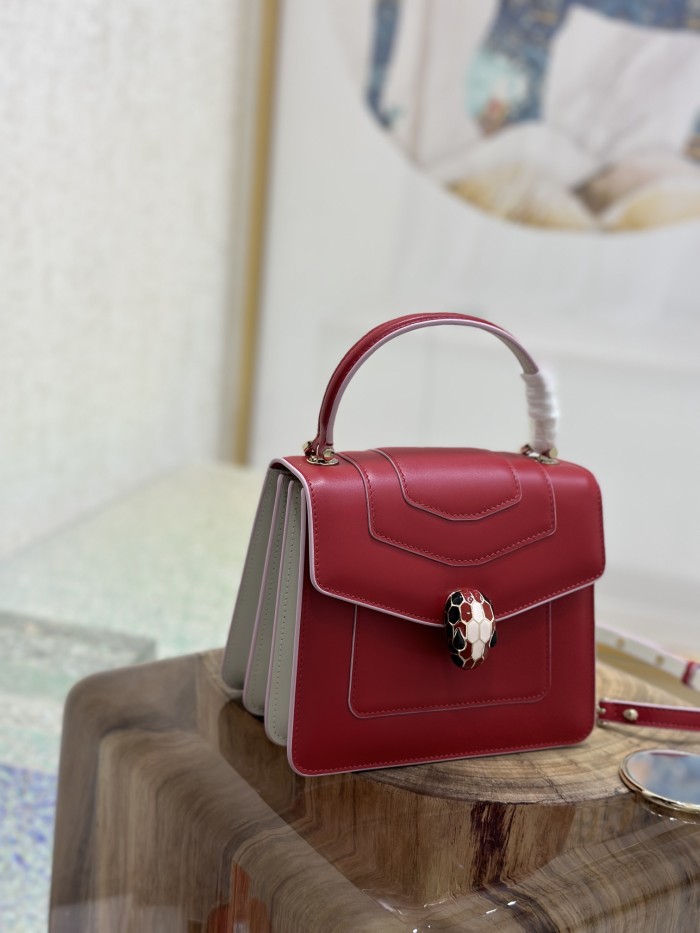  Handbags Bvlgari 38329 size:18*16*9 cm