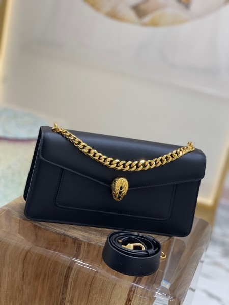  Handbags Bvlgari 292033 size:28*17*6 cm