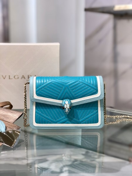  Handbags Bvlgari Serpenti Forever 288104 size:17*11*5 cm