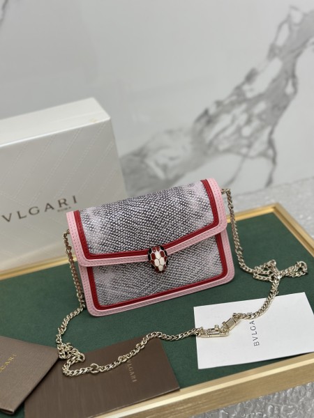  Handbags Bvlgari 288104 size:17*11*5 cm