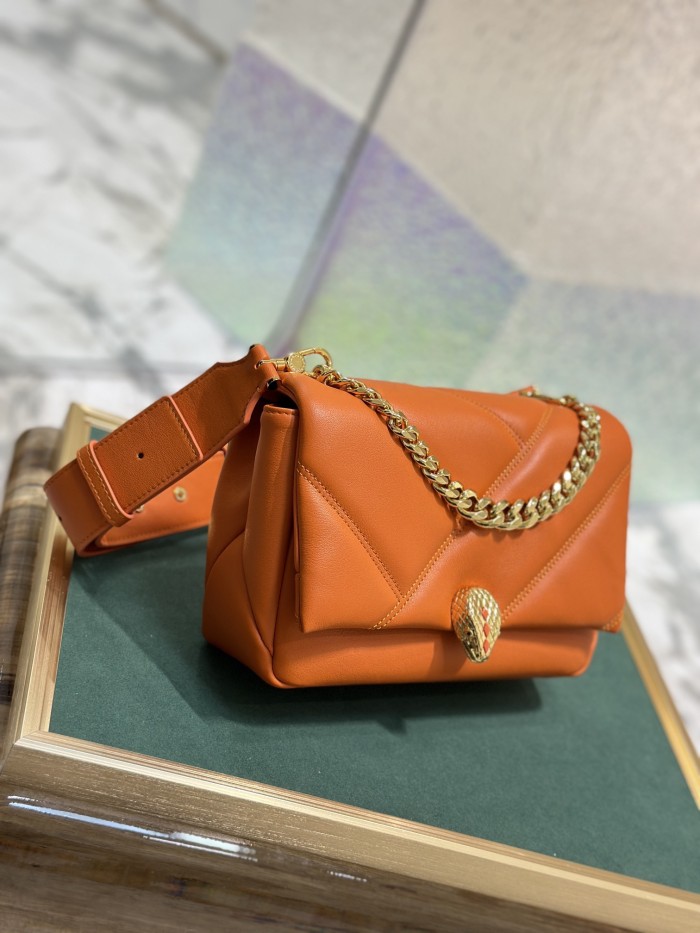  Handbags Bvlgari 291088 size:22.5*15*10 cm