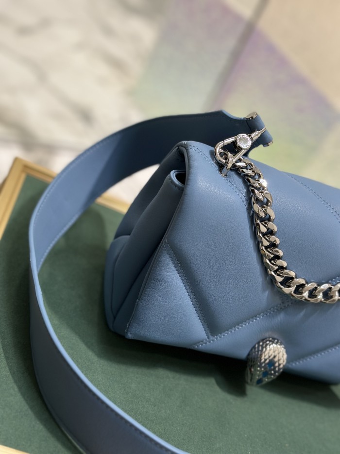  Handbags Bvlgari 291088 size:22.5*15*10 cm