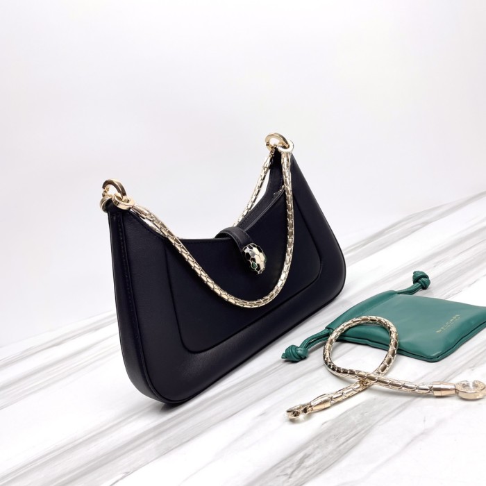  Handbags Bvlgari 293208 size:27.5*18*3.5 cm