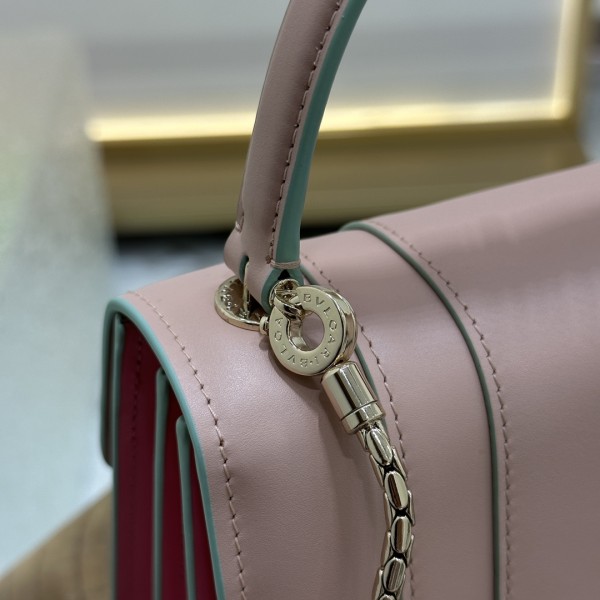  Handbags Bvlgari 38329 size:18*16*9 cm