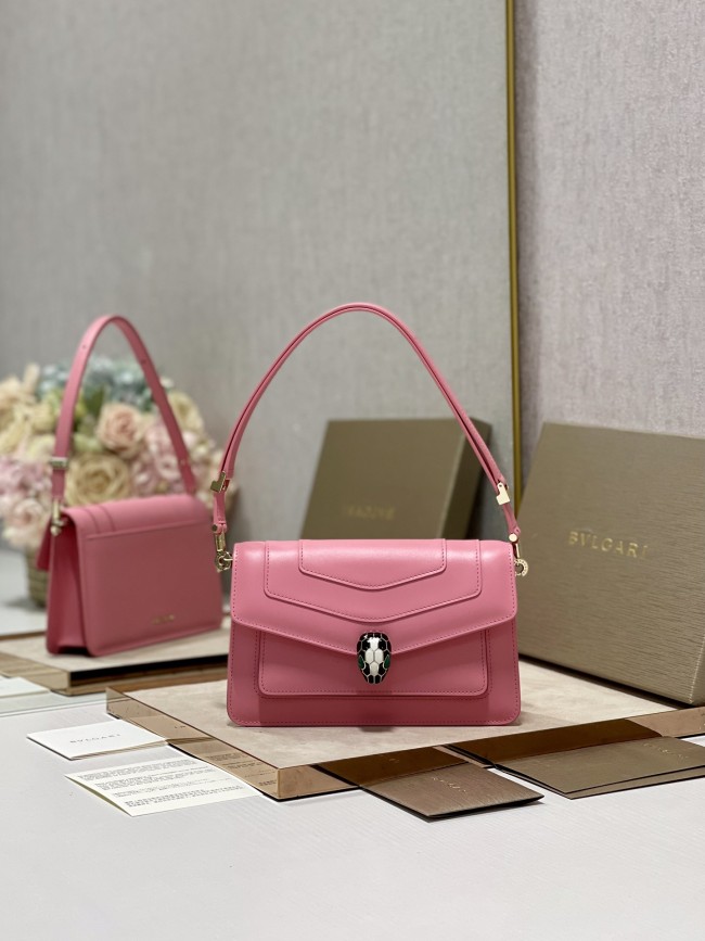  Handbags Bvlgari 292104 size:22*15*4.5 cm