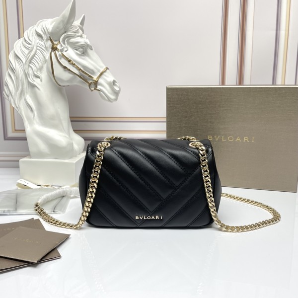  Handbags Bvlgari 287993 size:22.5*15*10 cm