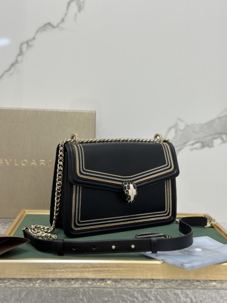  Handbags Bvlgari 288656 size:24*16*6.5 cm