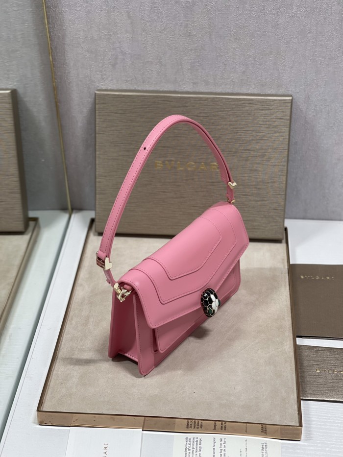  Handbags Bvlgari 292104 size:22*15*4.5 cm