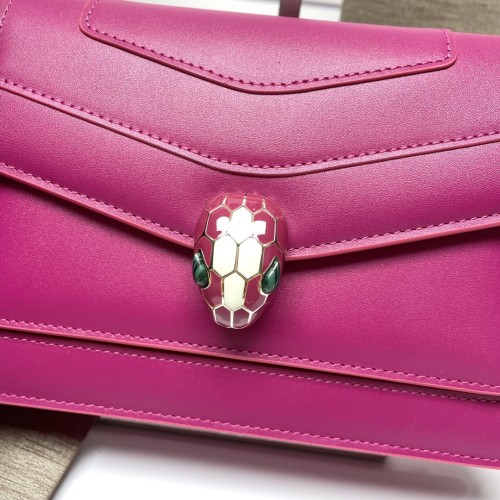  Handbags Bvlgari 292104 size:22*15*4.5 cm