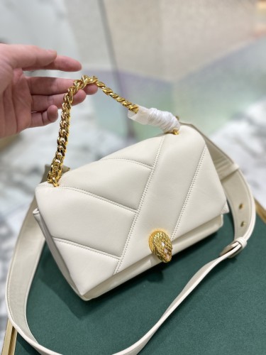  Handbags Bvlgari 291088 size:22.5*15*10 cm