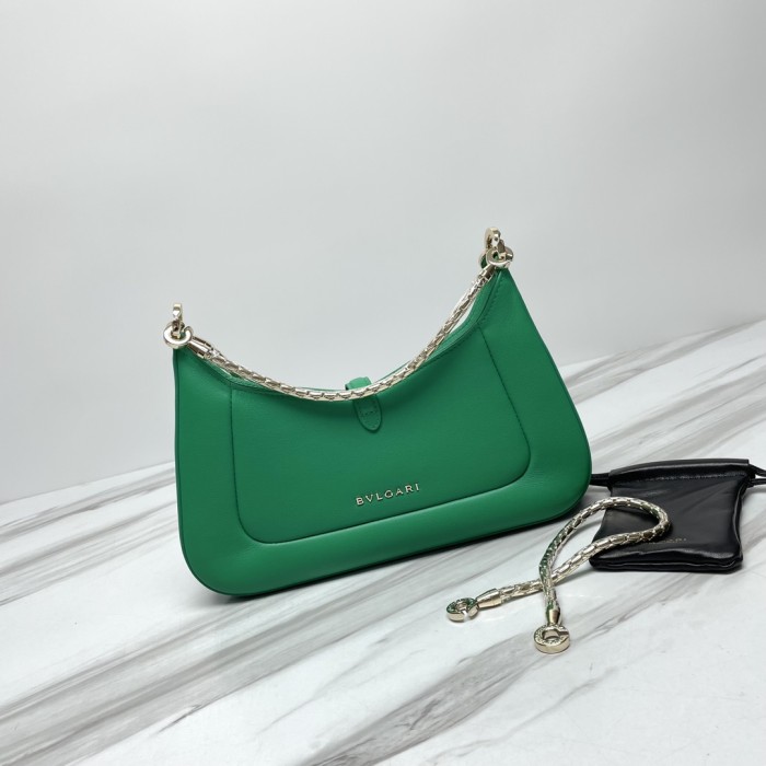  Handbags Bvlgari 293208 size:27.5*18*3.5 cm