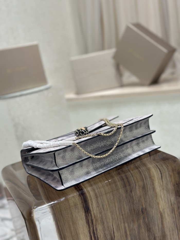  Handbags Bvlgari 35362 size:28*7*18 cm