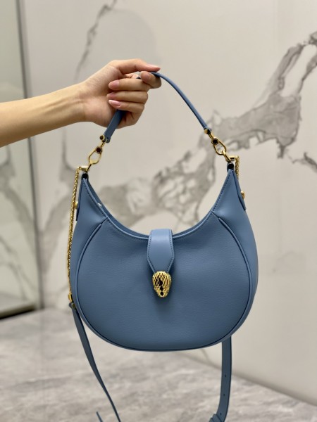  Handbags Bvlgari 291636 size:25.5*25*5.5 cm