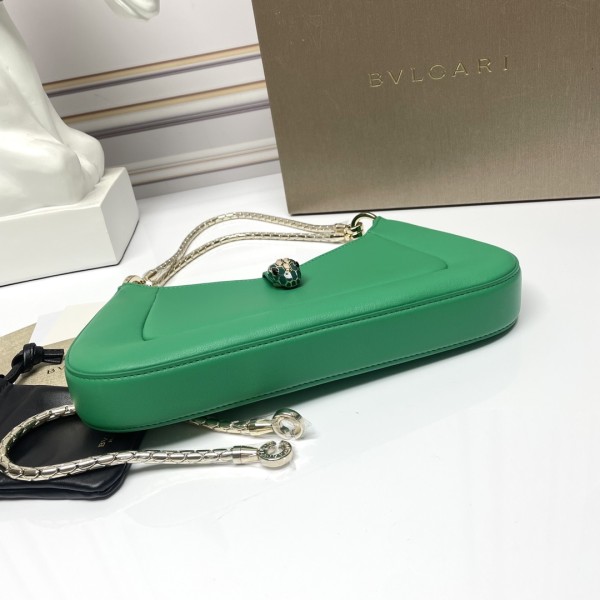  Handbags Bvlgari 293208 size:27.5*18*4.5 cm