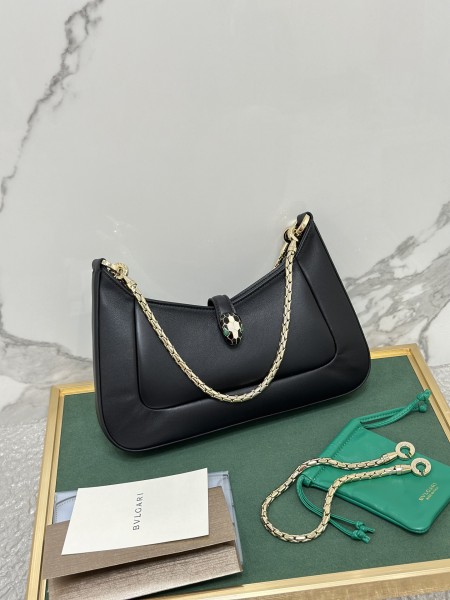  Handbags Bvlgari 293208 size:27.5*18*3.5 cm